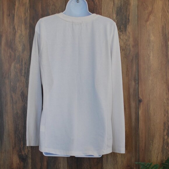 Modern Canvas Women's White Thankful Sweater M - Picture 4 of 5